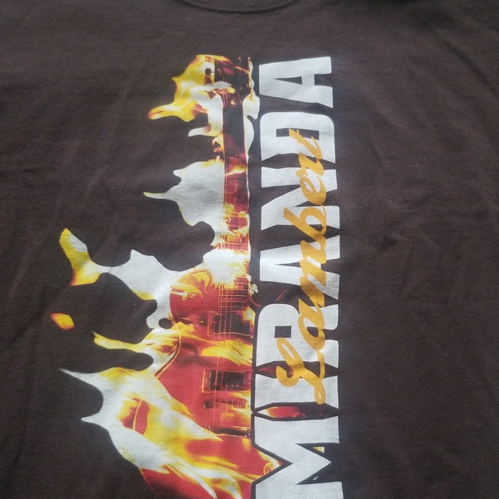 Miranda Lambert Concert TShirt Miranda Lambert Concert TShirt